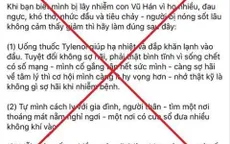 Xử lý một phụ nữ bán hàng online đăng tin sai về cách chữa virus corona