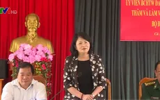 Phó Chủ tịch nước Đặng Thị Ngọc Thịnh làm việc tại Cà Mau