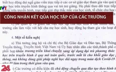 Hiệp hội các trường Đại học, Cao đẳng đề xuất dạy học trên truyền hình