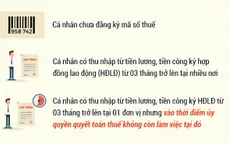 7 trường hợp không được ủy quyền quyết toán thuế thu nhập cá nhân