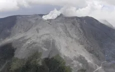 Núi lửa Shindake phun trào tại Nhật Bản