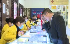 Lượng người giao dịch vàng ngày Thần Tài giảm so với mọi năm