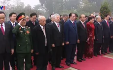 Lãnh đạo Đảng, Nhà nước vào Lăng viếng Chủ tịch Hồ Chí Minh