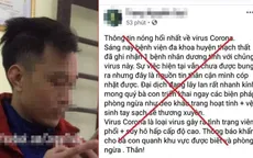 Bị phạt 12,5 triệu đồng vì tự nhận bị nhiễm virus Corona