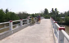 Đã thông xe cầu Phụng An, Sóc Trăng