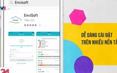 Tổng cục Môi trường công bố thông tin chất lượng không khí qua ứng dụng di động Envisoft