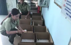 An Giang: Thu giữ khẩu trang và gel rửa tay không rõ nguồn gốc