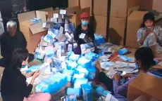 Cận cảnh cơ sở sản xuất khẩu trang y tế mất vệ sinh ở Bắc Ninh