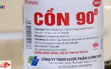 Có thể khởi tố hình sự hành vi sản xuất cồn y tế giả
