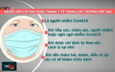 Sử dụng khẩu trang vải hiệu quả, đúng cách