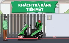 GrabFood thời COVID-19: Tài xế đặt đồ ăn vào nơi chỉ định, lùi xa 2-3m và đợi khách ra nhận