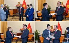 Trao thư của Thủ tướng thông báo điều chỉnh thời gian Hội nghị cấp cao ASEAN 36