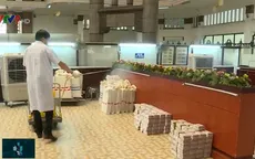 Ngân hàng khử khuẩn tiền mặt phòng chống dịch bệnh COVID-19