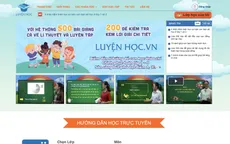 Luyện Học online chương trình toán hiệu quả cho học sinh tiểu học