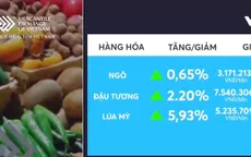 Giá nông sản có xu hướng tăng