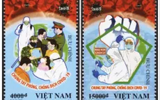 Phát hành bộ tem ''Chung tay phòng, chống dịch COVID-19''