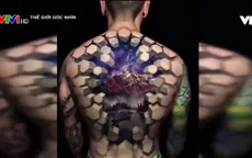 Ngỡ ngàng với những hình xăm 3D