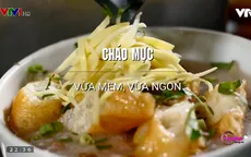 Khó quên hương vị cháo mực khô