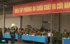 Diễn tập PCCC tại TP.HCM, sẵn sàng ứng phó trước những hiểm họa cháy nổ