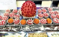 Tiệm bánh chủ đề virus Corona tại Ấn Độ