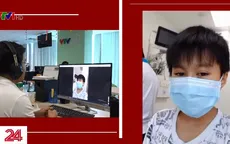 Liều thuốc tinh thần giúp bệnh nhi 10 tuổi xa gia đình an tâm chống COVID-19