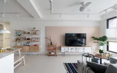 Căn hộ 85m2 mang màu sắc nhẹ nhàng, thanh lịch