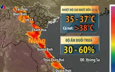 Nắng nóng mở rộng trên cả 3 miền Bắc, Trung, Nam