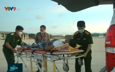 Điều chuyên cơ đưa bệnh nhân ở đảo Trường Sa vào đất liền điều trị
