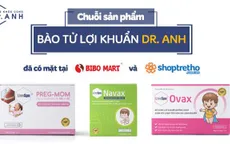 Thương hiệu “Bào tử lợi khuẩn Dr. ANH” đã có mặt tại hệ thống Bibo Mart và Shop trẻ thơ