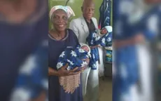 Nigeria: Mẹ 68 tuổi đón cặp song sinh khỏe mạnh