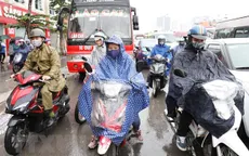 Đợt mưa rét bất thường ở Hà Nội kéo dài trong 2-3 ngày