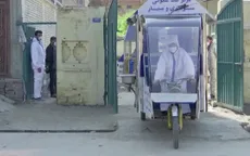 Dịch vụ rửa tay di động cho người dân tại Afghanistan