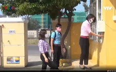 Phú Yên: Trường học chế tạo thành công máy rửa tay sát khuẩn tự động