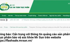 Hai sản phẩm Mr Sun và NAVIGOUT quảng cáo trên một số website có dấu hiệu lừa dối người tiêu dùng