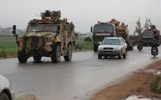 35 xe quân sự Thổ Nhĩ Kỳ vượt biên tiến vào Idlib, Syria