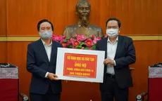 Bộ Giáo dục và Đào tạo chung tay ủng hộ phòng chống COVID-19