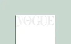 Lần đầu tiên trong lịch sử: Ấn phẩm Vogue Italy để trang bìa trắng tinh