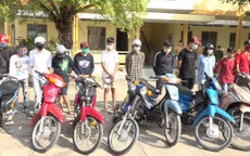 Kiên Giang: Xử lý nhóm thanh niên say rượu, nghiện ma túy đua xe trái phép