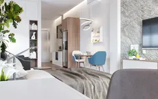 Căn hộ mini 40m2 có cách sắp xếp thông minh