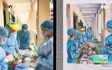 Du học sinh "gây sốt" với bộ tranh ký họa ở khu cách ly: "Chúng tôi được đối xử như người thân trong gia đình"