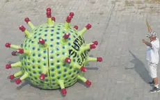 Độc đáo xe hình virus SARS-CoV-2