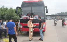 Phát hiện nhiều xe khách chở quá số người quy định