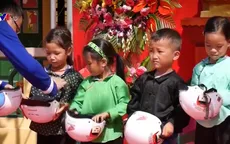 Gần 4 triệu mũ bảo hiểm tặng cho học sinh vào lớp 1