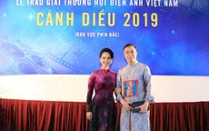 NSND Lan Hương diện áo dài quảng bá di sản Việt Nam