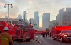 Mỹ: Nổ lớn tại Los Angeles, 11 lính cứu hỏa bị thương