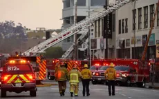 Cận cảnh vụ nổ lớn tại Los Angeles khiến 11 lính cứu hỏa bị thương