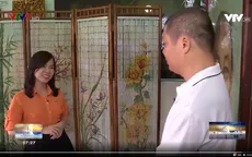 Đồng Tháp: Vẽ tranh Bác Hồ trên trúc