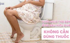 Khắc phục táo bón ở bà bầu hiệu quả không cần dùng thuốc