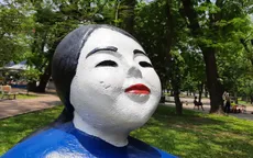 Nhiều người sốc trước việc những bức tượng bị sơn màu loè loẹt nên công viên Thống Nhất đã trả lời