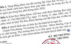 Danh sách học sinh giỏi quốc gia THPT năm 2020 được tặng Bằng khen